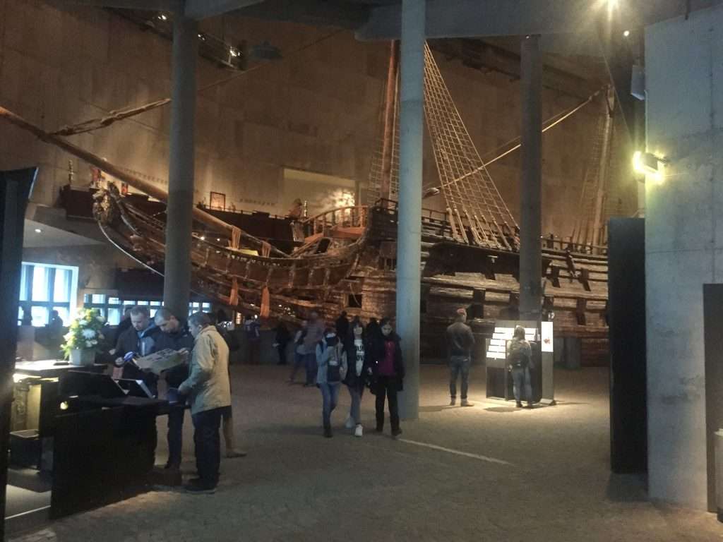 Besucher im Museum
