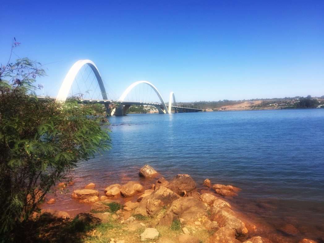 Die Kubitschek-Brücke in Brasilia