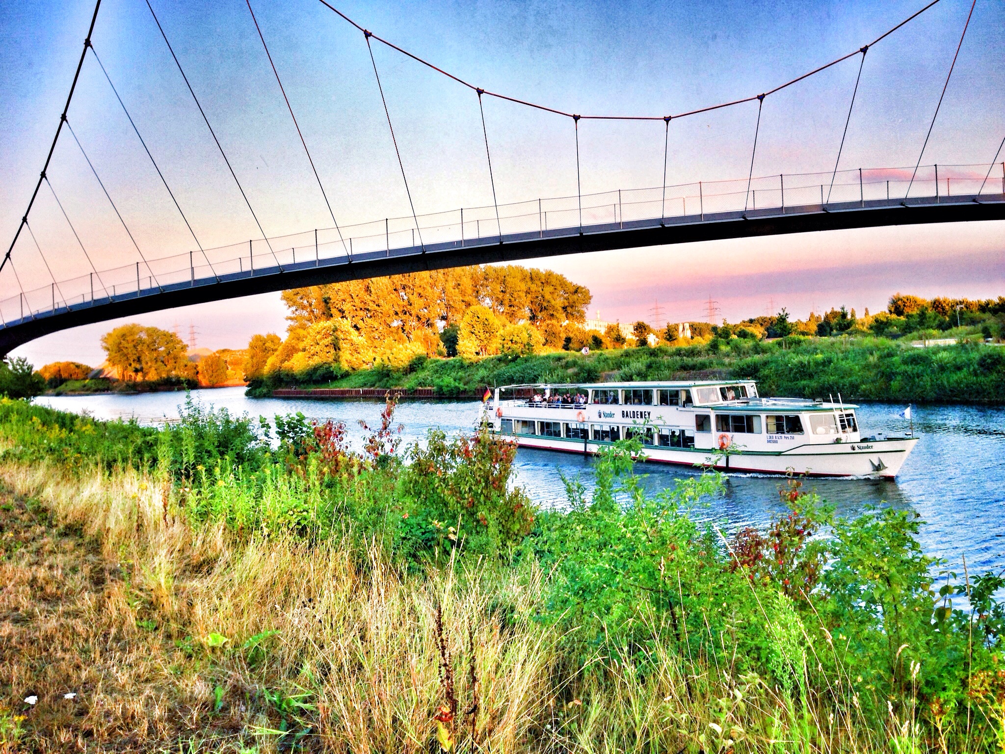 Rhein-Herne-Kanal in Höhe Zoom-Zoo