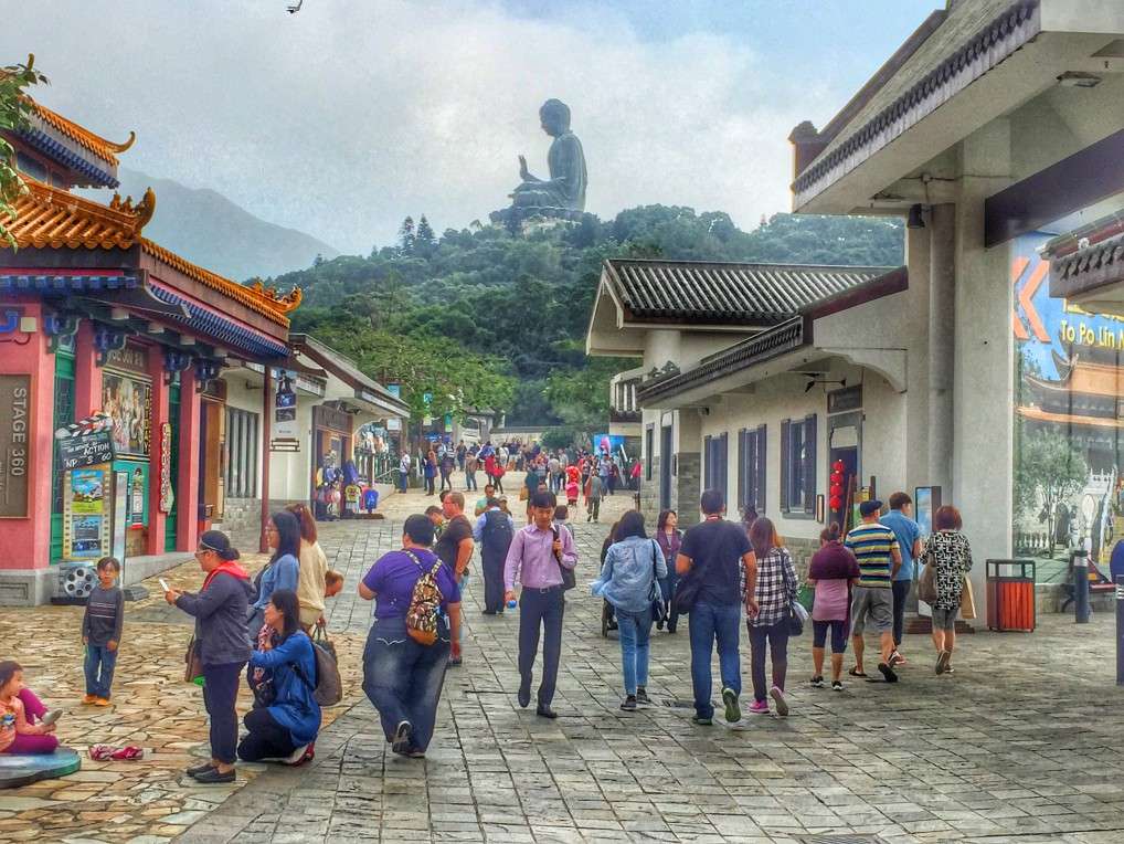 Das chinesische Dorf mit Kung-Fu-Shows