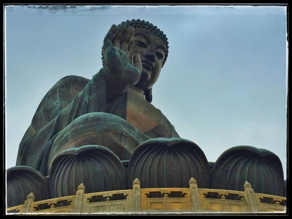 Der 34 Meter hohe Buddha