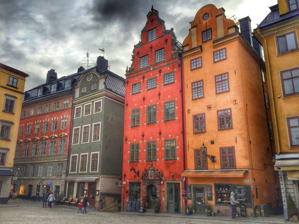 Der Marktplatz in der Stockholmer Altstadt