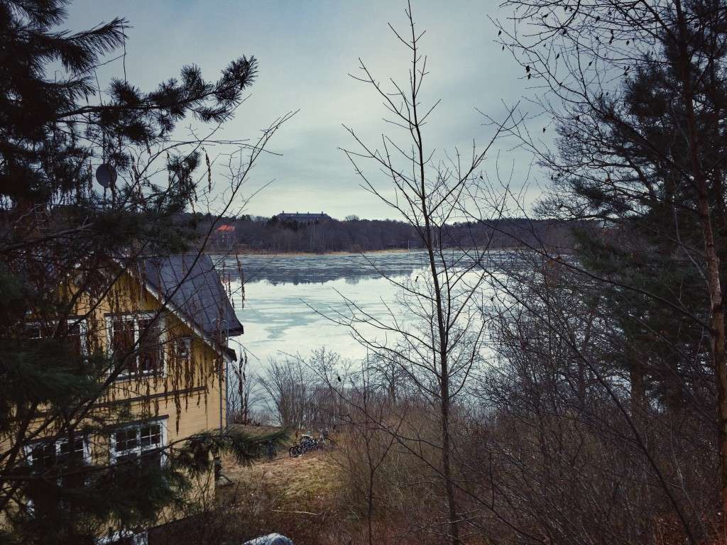 Der See bei Schloss Haga