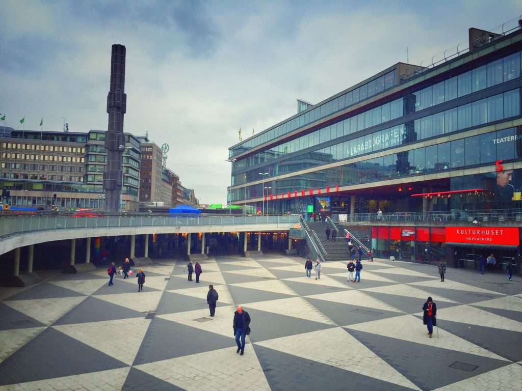 Der zentrale Platz in der City