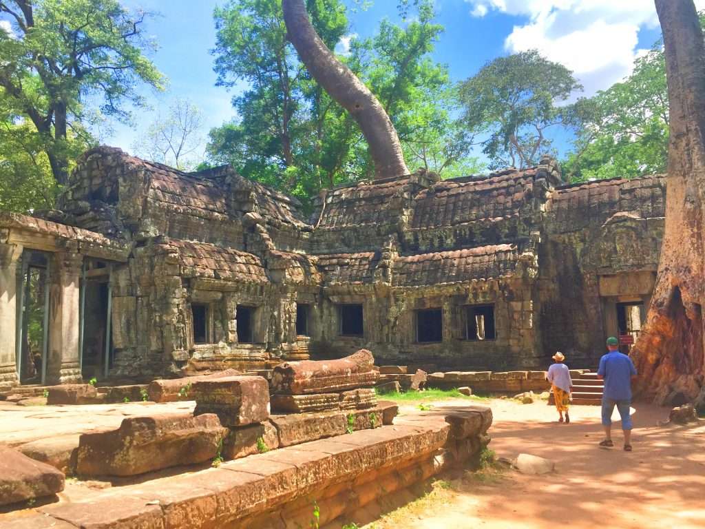 Der "Tombraider" - Tempel