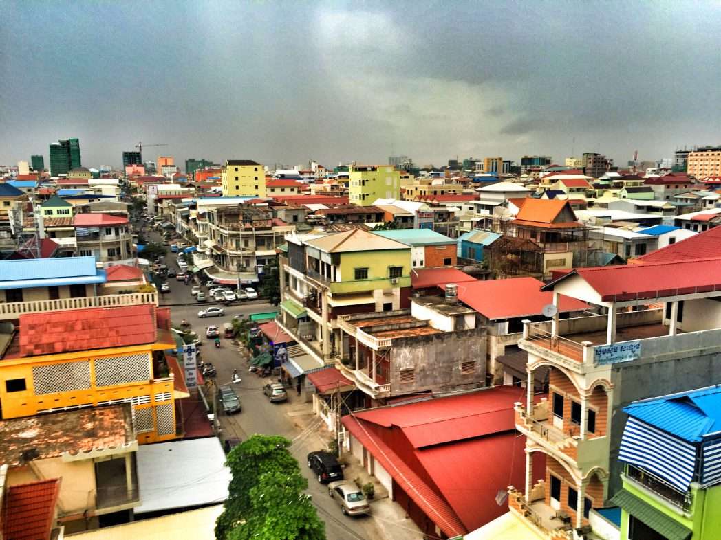Blick über Phnom Penh