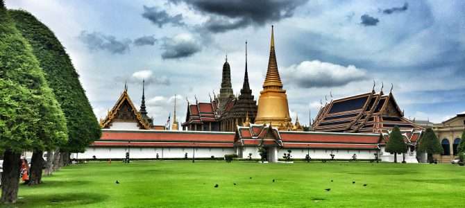 Der große Palast in Bangkok Der große Palast in Bangkok