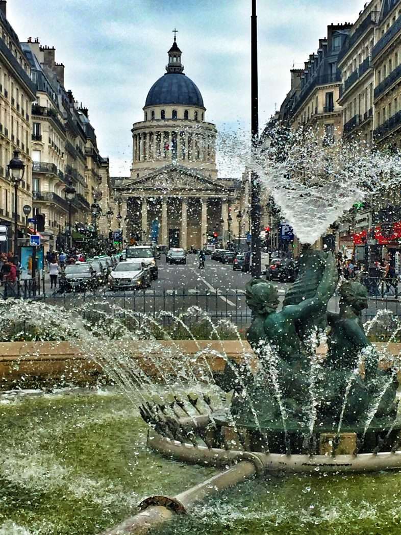 Blick aufs Panthéon