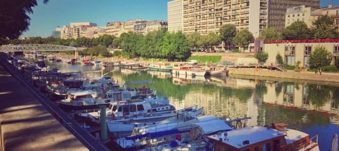 Canal Saint Martin in Paris Canal Saint Martin in Paris