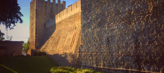 Das Castelo de Sao Jorge in Lissabon Das Castelo de Sao Jorge in Lissabon