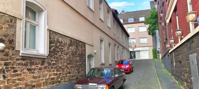 Horst-Schimanski-Gasse in Duisburg Horst-Schimanski-Gasse in Duisburg