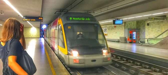 Mit der Metro vom Flughafen nach Porto Mit der Metro vom Flughafen nach Porto