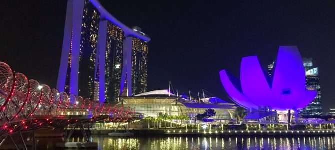 Das Marina Bay Sands Hotel in Singapur Das Marina Bay Sands Hotel in Singapur