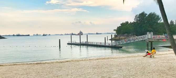 Strand in Singapur Strand in Singapur