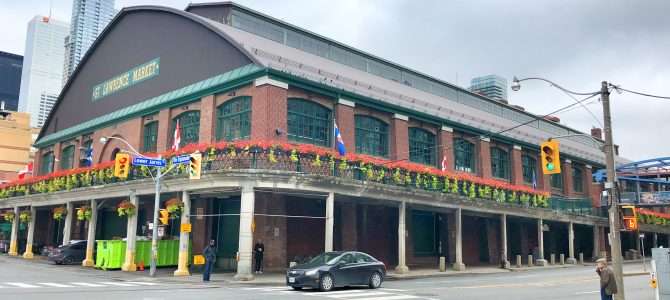 Die St. Lawrence Markthalle in Toronto Die St. Lawrence Markthalle in Toronto