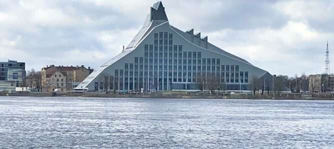 Die lettische Nationalbibliothek in Riga Die lettische Nationalbibliothek in Riga