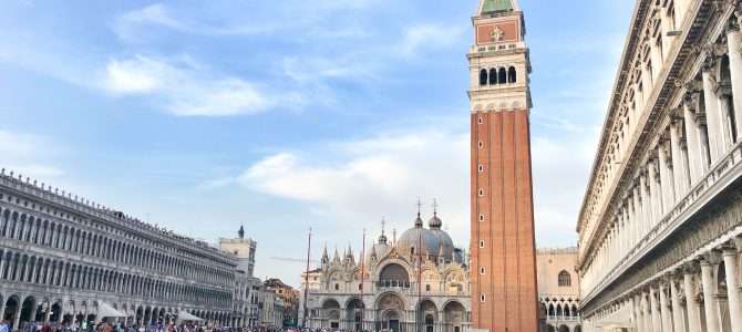 Rund um den Markusplatz in Venedig Rund um den Markusplatz in Venedig