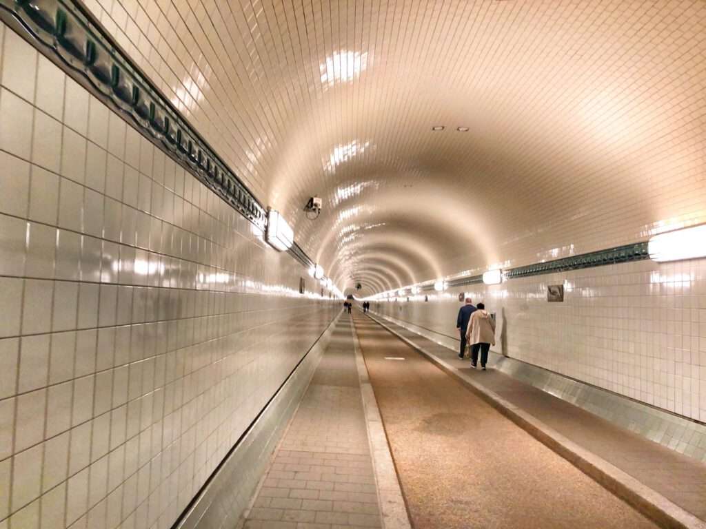 Der alte Elbtunnel in St. Pauli Der alte Elbtunnel in St. Pauli