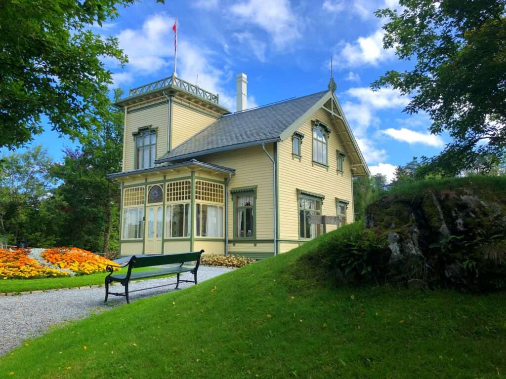 Das Grieg-Haus in Bergen Das Grieg-Haus in Bergen