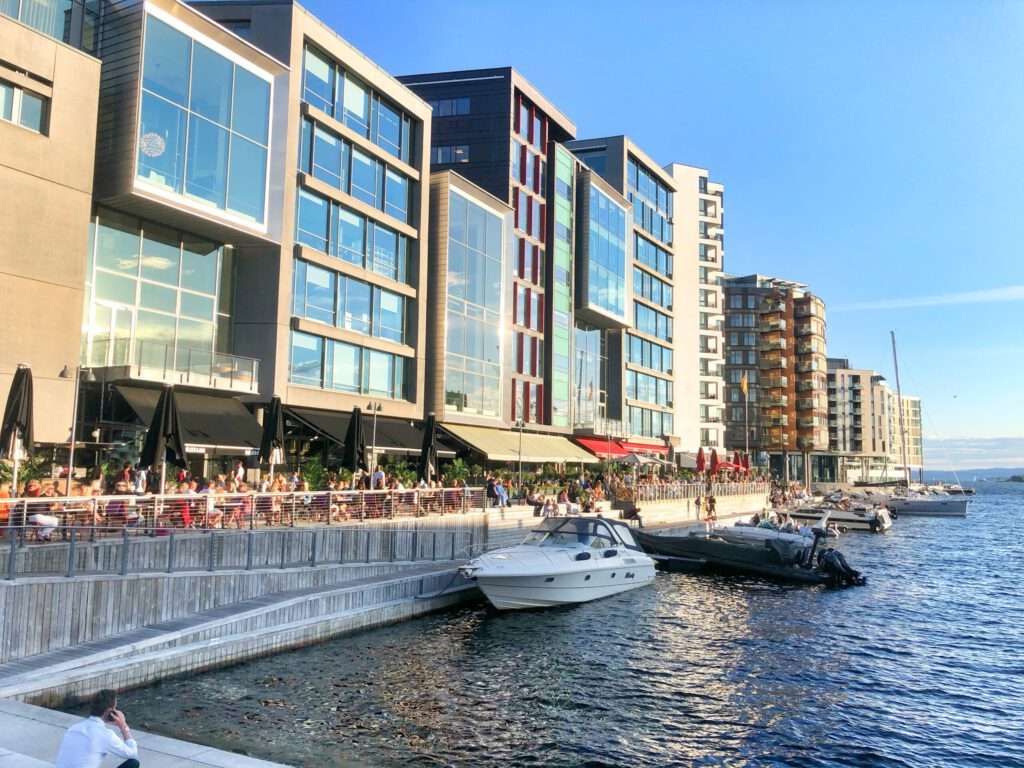 Das neue Hafenviertel in Oslo Das neue Hafenviertel in Oslo